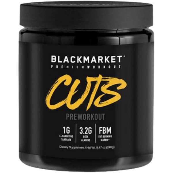 BlackMarket Labs CUTS PILLS Thermogenic Capsules