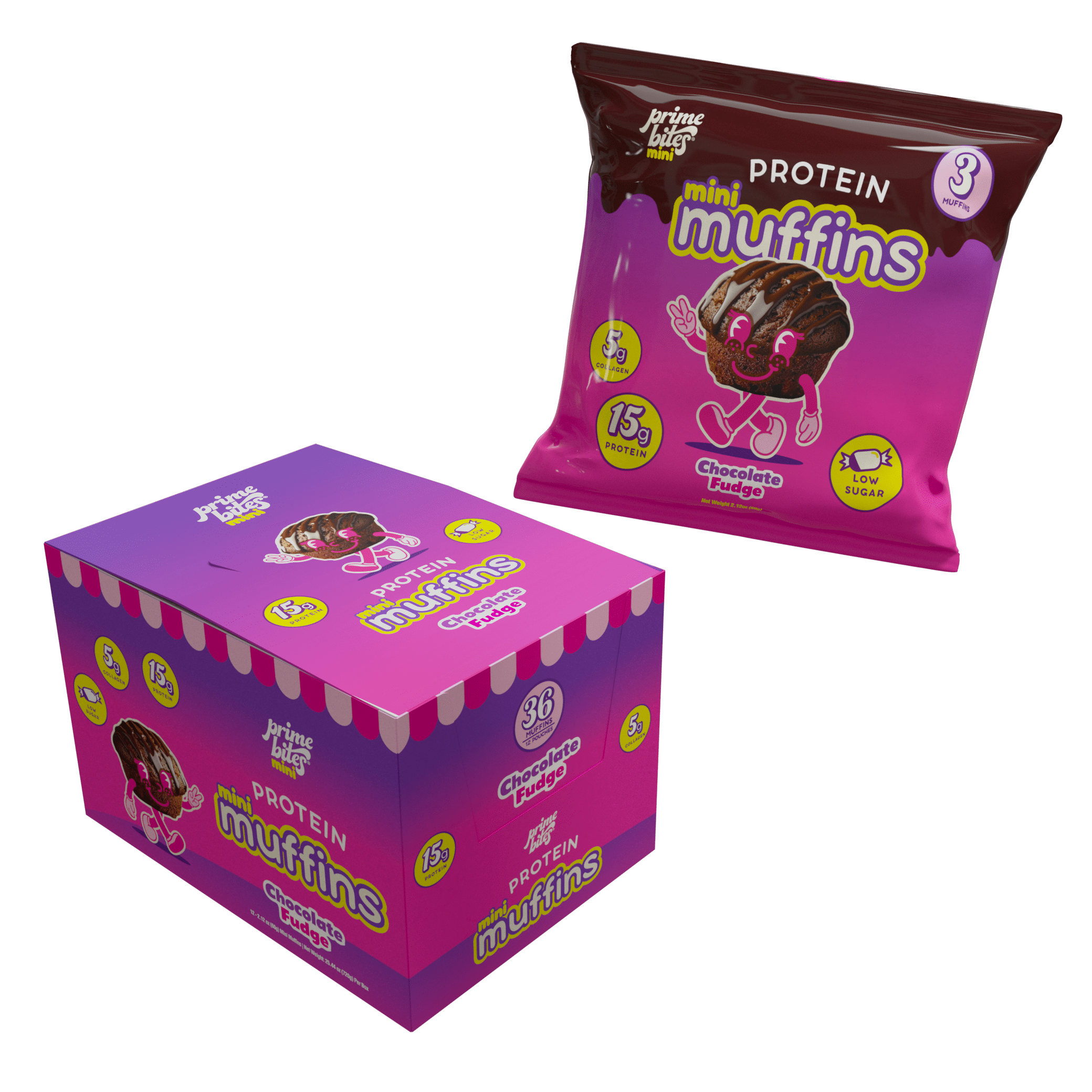 Prime Bites Protein Mini Muffins