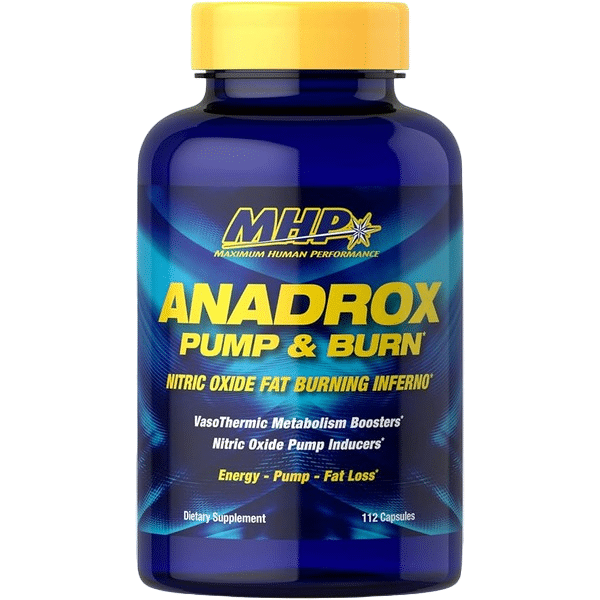 MHP Anadrox Pump and Burn Capsules
