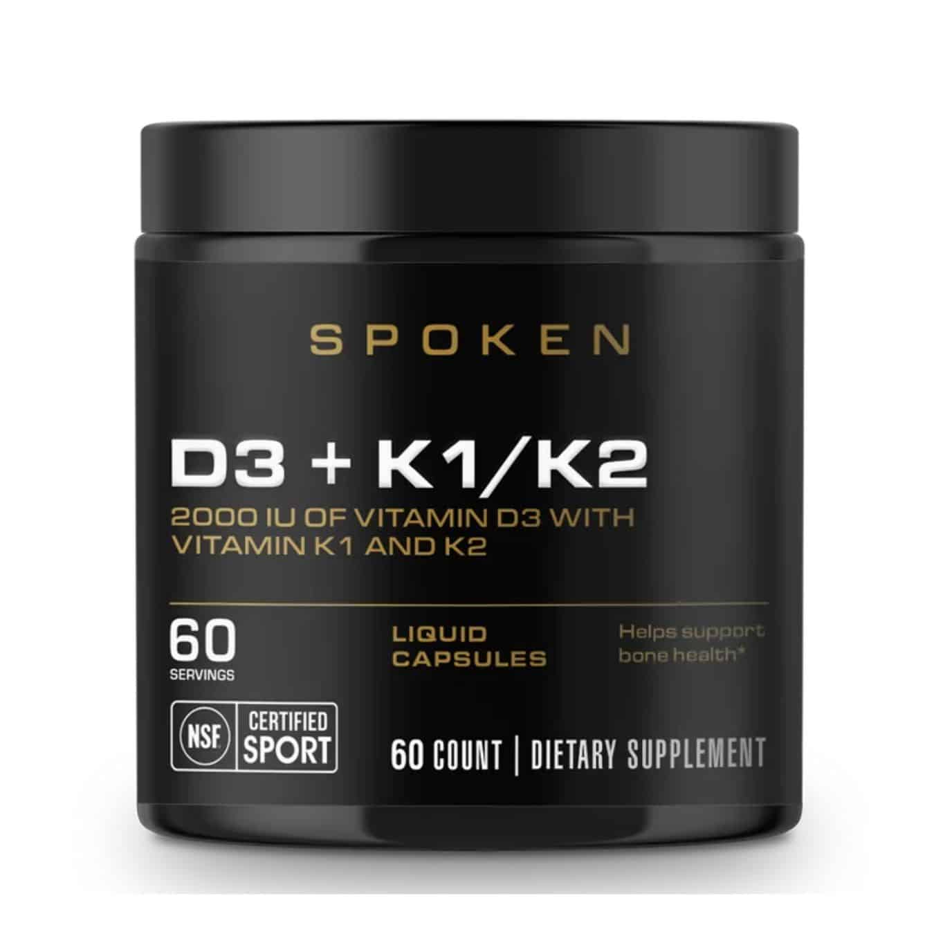 Spoken Nutrition D3+K1/K2