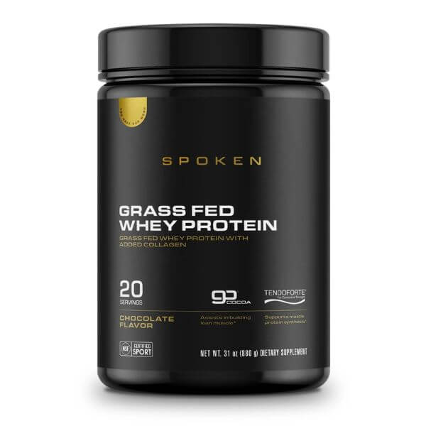 Spoken Nutrition Grass Fed Whey Protein